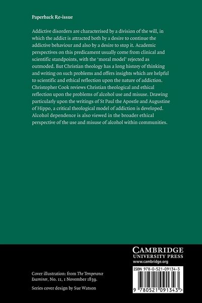 Produktbild: Alcohol, Addiction and Christian Ethics