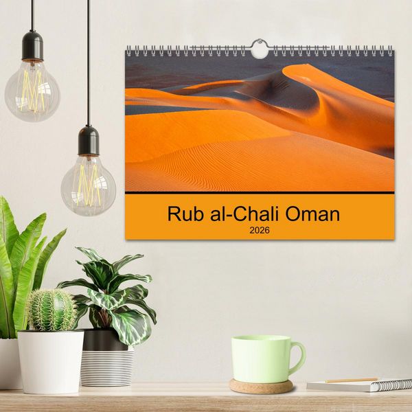 Produktbild: Rub al-Chali Oman (Wandkalender 2026 DIN A4 quer), CALVENDO Monatskalender