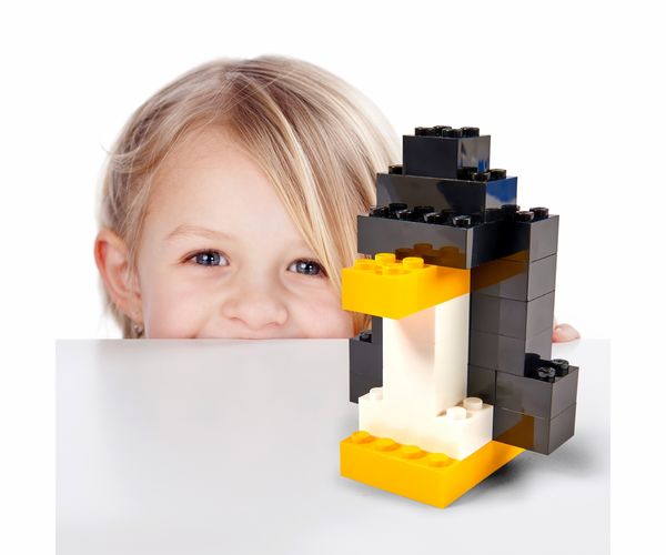 Produktbild: Blox 100 schwarze 4er Steine in Dose