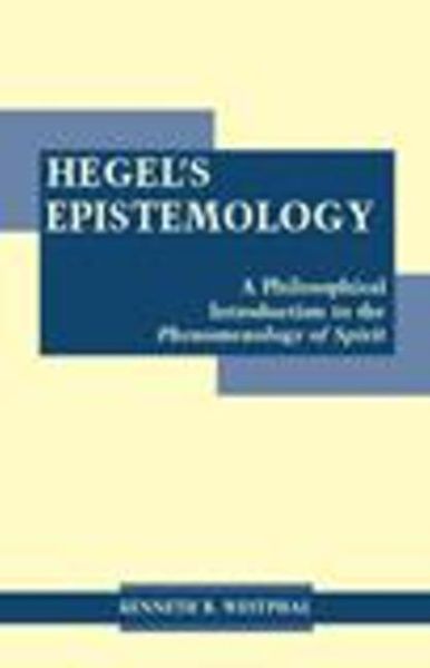 Produktbild: Westphal, K: Hegel's Epistemology