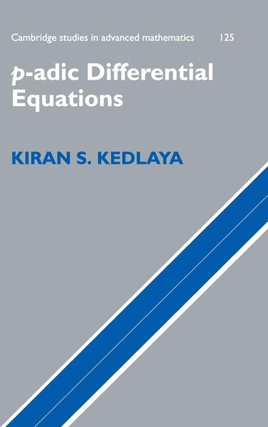 Produktbild: P-Adic Differential Equations