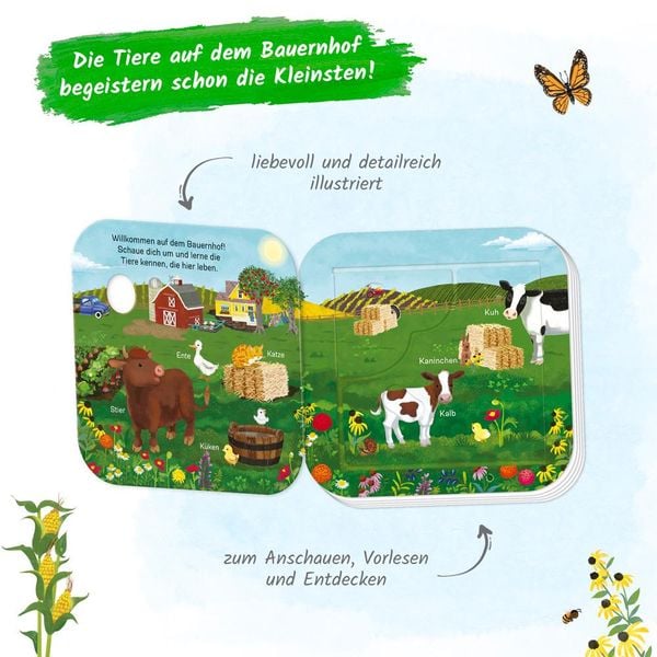 Produktbild: Tr&ouml;tsch Pappenbuch mit Klappen Mein erstes Klappenbuch Tiere auf dem Bauernhof