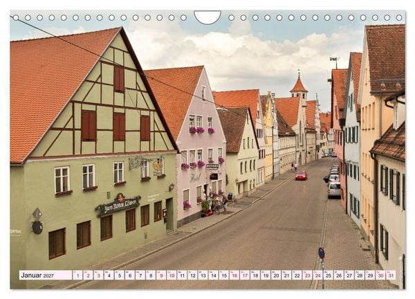 Produktbild: N&Ouml;RDLINGEN - Leben im Meteoritenkrater (Wandkalender 2027 DIN A4 quer), CALVENDO Monatskalender