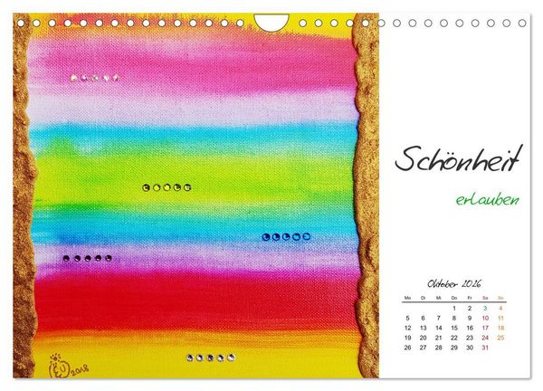 Produktbild: SeelenFreudeBilder - Strahlende Impulse zum Loslassen und Tr&auml;umen (Wandkalender 2026 DIN A4 quer), CALVENDO Monatskalender