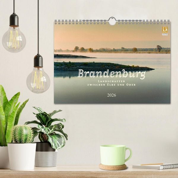 Produktbild: Brandenburg - Landschaften zwischen Elbe und Oder (Wandkalender 2026 DIN A4 quer), CALVENDO Monatskalender
