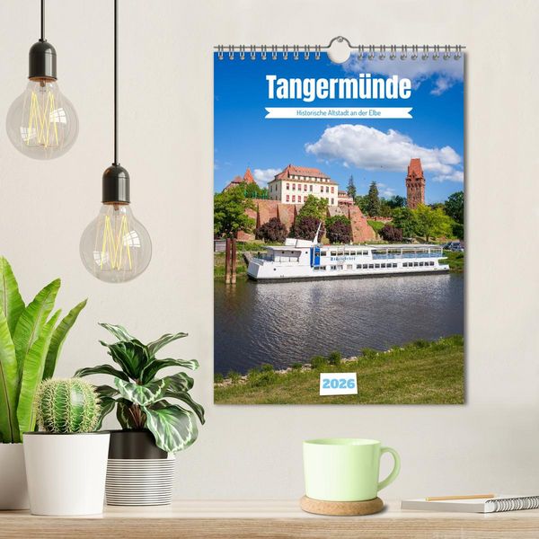 Produktbild: Tangerm&uuml;nde - Historische Altstadt an der Elbe (Wandkalender 2026 DIN A4 hoch), CALVENDO Monatskalender