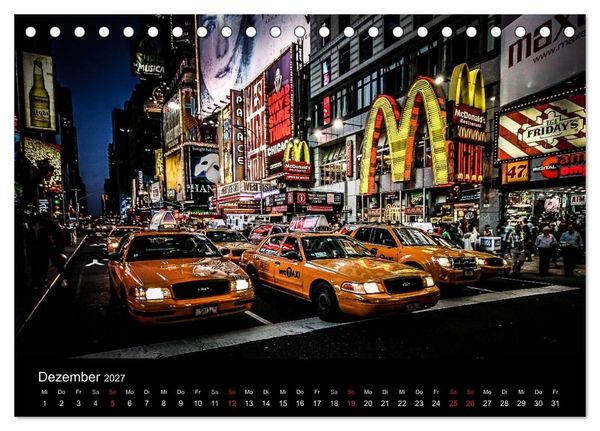 Produktbild: New York feeling (Tischkalender 2027 DIN A5 quer), CALVENDO Monatskalender