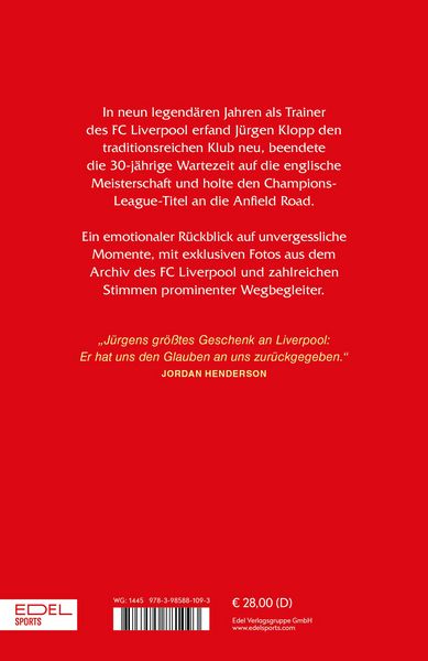 Produktbild: J&uuml;rgen Klopp: Die &Auml;ra FC Liverpool