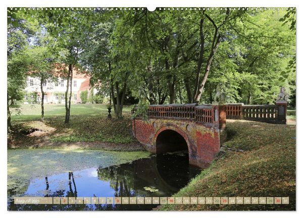 Produktbild: Brandenburg - Sch&ouml;ne Ausflugsziele n&ouml;rdlich von Berlin (Wandkalender 2026 DIN A2 quer), CALVENDO Monatskalender