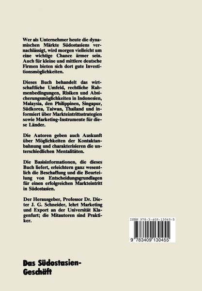 Produktbild: Das S&uuml;dostasien-Gesch&auml;ft