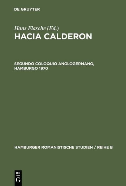 Produktbild: Segundo Coloquio Anglogermano, Hamburgo 1970