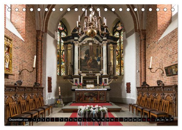 Produktbild: Herzogtum Lauenburg (Tischkalender 2026 DIN A5 quer), CALVENDO Monatskalender