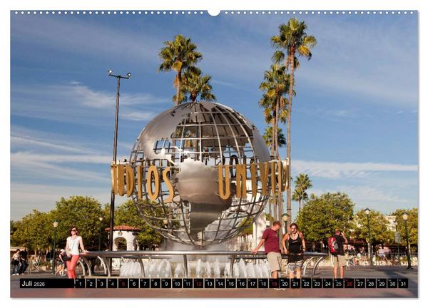 Produktbild: Los Angeles - Kalifornien (hochwertiger Premium Wandkalender 2026 DIN A2 quer), Kunstdruck in Hochglanz