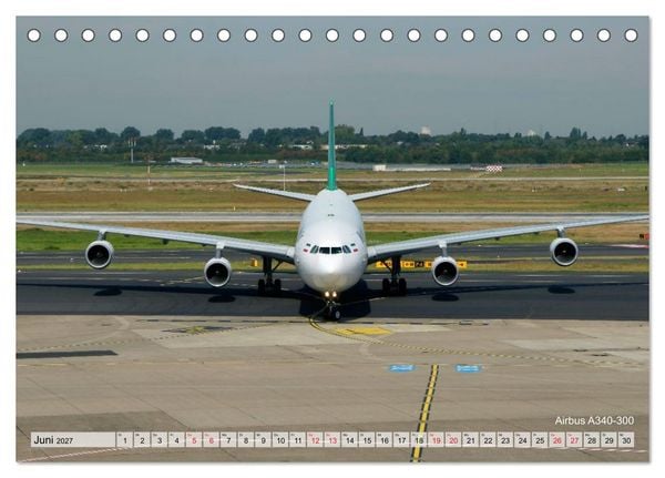 Produktbild: Airliners - Face to Face (Tischkalender 2027 DIN A5 quer), CALVENDO Monatskalender