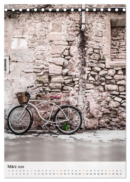 Produktbild: Fahrrad Alltag (Tischkalender 2026 DIN A5 hoch), CALVENDO Monatskalender