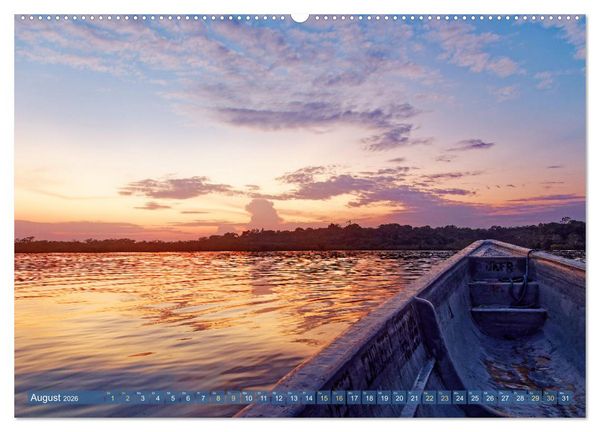 Produktbild: Der Amazonas: von den Anden zum Atlantik (Wandkalender 2026 DIN A2 quer), CALVENDO Monatskalender