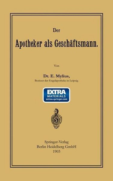 Produktbild: Der Apotheker als Gesch&auml;ftsmann