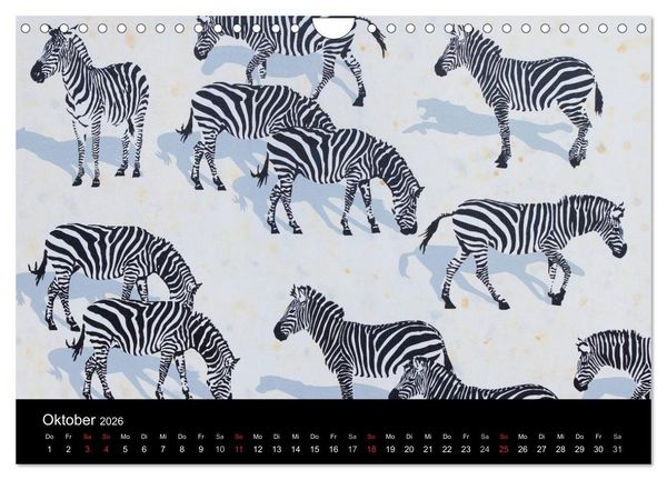 Produktbild: Humorvolle PopArt - Kunstkalender von Claudia Elsner (Wandkalender 2026 DIN A4 quer), CALVENDO Monatskalender