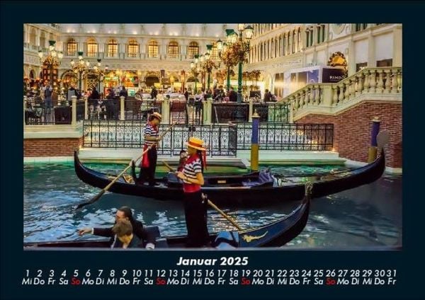 Produktbild: Las Vegas 2025 Fotokalender DIN A5