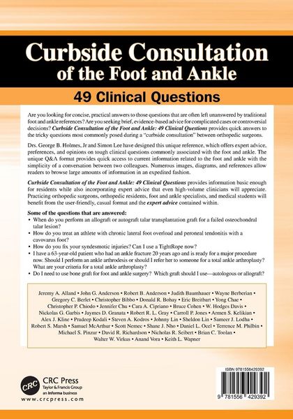 Produktbild: Curbside Consultation of the Foot and Ankle