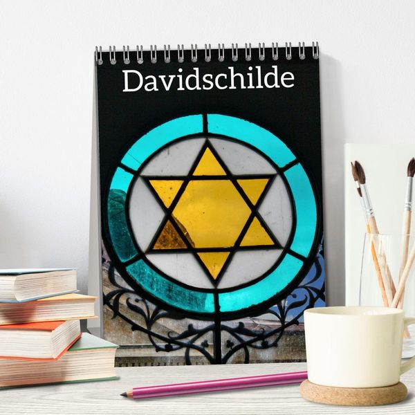 Produktbild: Davidschilde (Tischkalender 2026 DIN A5 hoch), CALVENDO Monatskalender