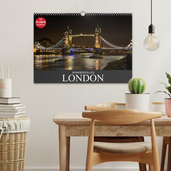 Produktbild: Wundervolles London (Wandkalender 2026 DIN A3 quer), CALVENDO Monatskalender