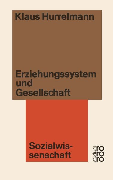 Produktbild: Erziehungssystem und Gesellschaft