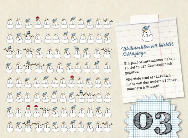 Produktbild: Der ultimativ knifflige Advents-R&auml;tsel-Kalender