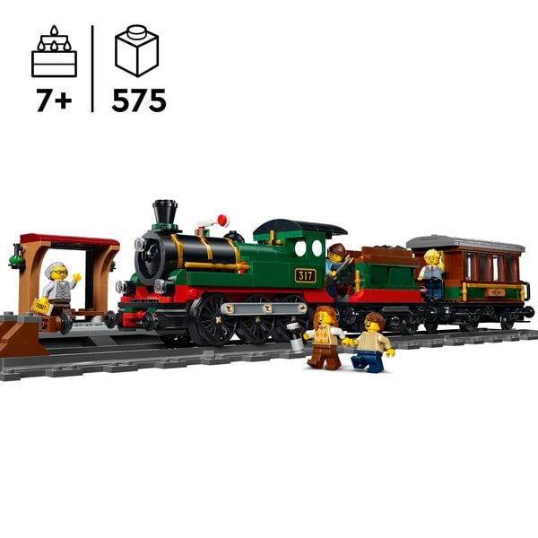 Produktbild: LEGO City 60511 Klassischer Dampfzug, Bauset mit Spielzeugzug f&uuml;r Kinder ab 7 Jahren