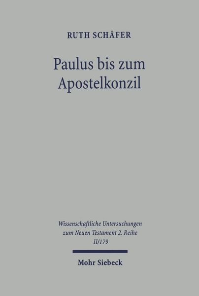 Produktbild: Paulus bis zum Apostelkonzil