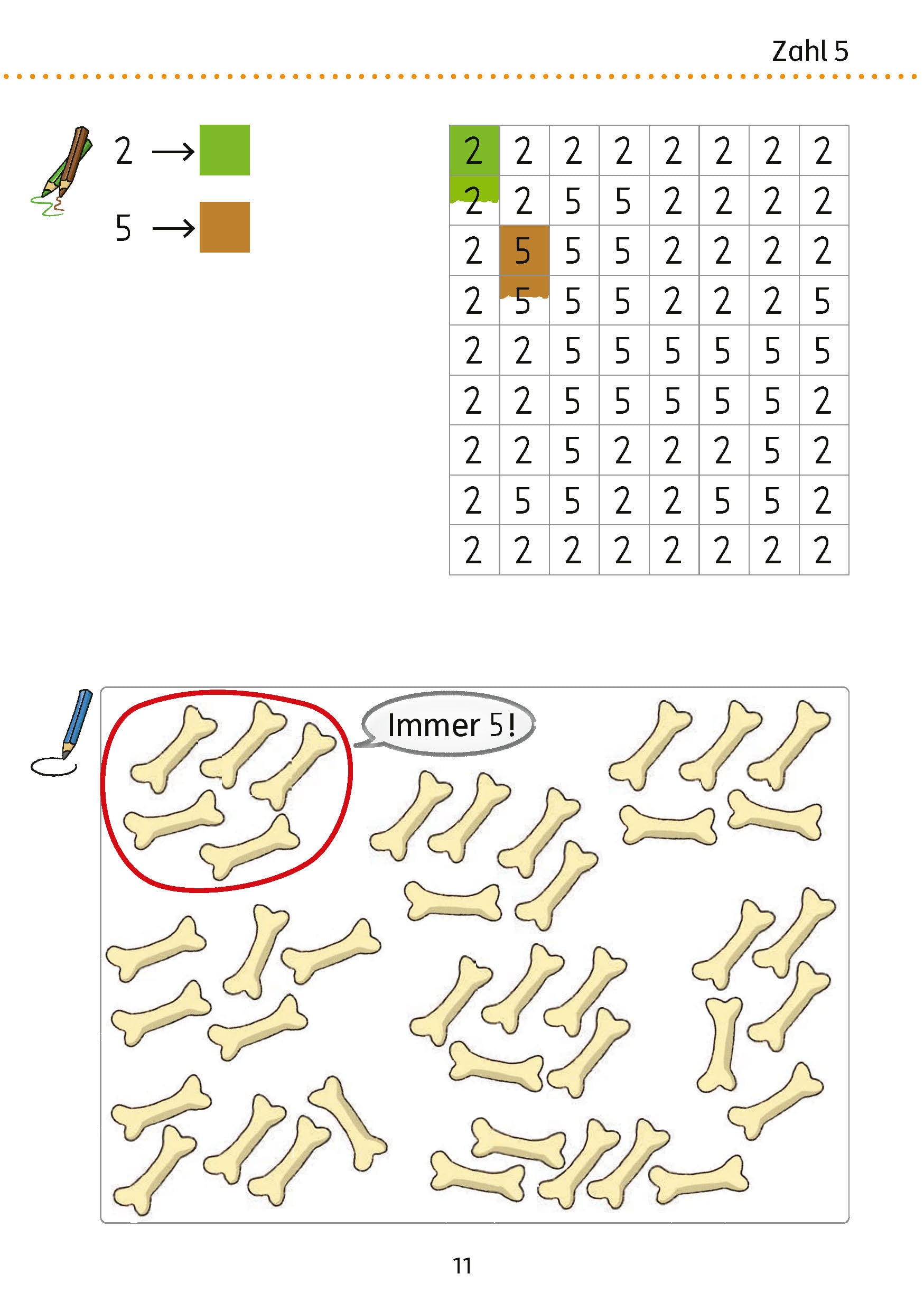 Produktbild: Mein &Uuml;bungsheft Zahlen schreiben 1-10 &ndash; 1. Klasse: Z&auml;hlen, Mengen, erstes Rechnen