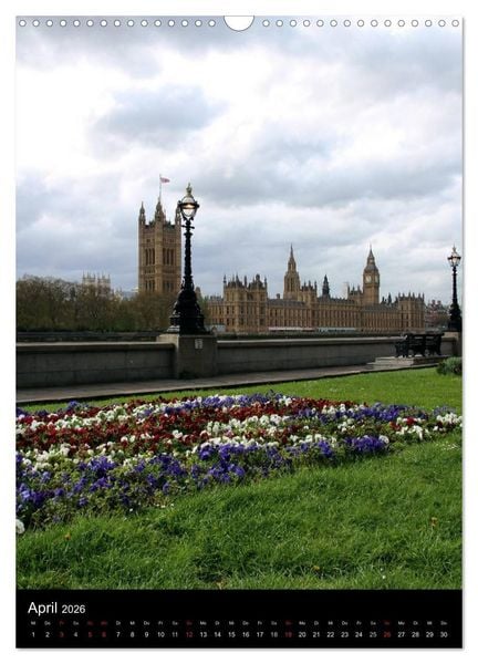 Produktbild: London - Impressionen (Wandkalender 2026 DIN A3 hoch), CALVENDO Monatskalender
