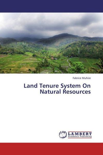 Produktbild: Muhire, F: Land Tenure System On Natural Resources