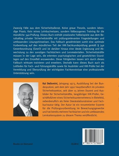 Fallbuch für die mündliche 34a-Prüfung