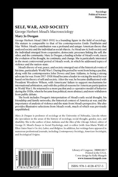 Produktbild: Self, War, and Society