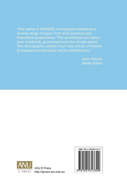 Produktbild: A Passion for Policy: Essays in Public Sector Reform