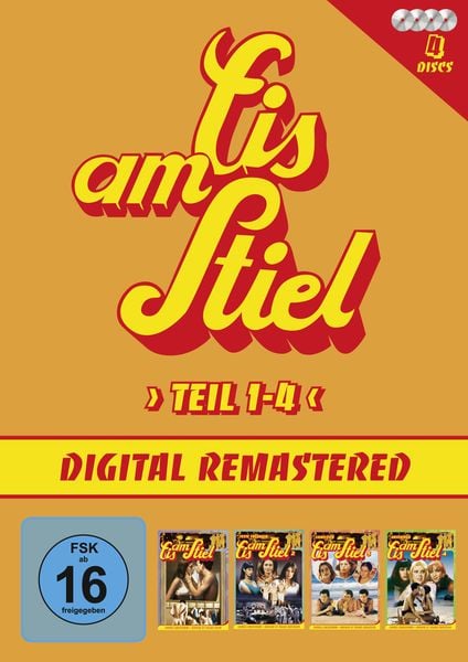 Produktbild: Eis am Stiel - Box 1 - Teil 1-4 [4 DVDs]