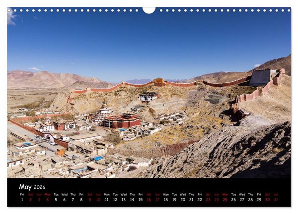 Produktbild: Tibet Land of Legends (Wall Calendar 2026 DIN A3 landscape), CALVENDO 12 Month Wall Calendar