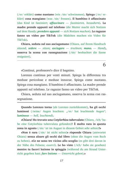Produktbild: Italienisch lernen mit lustigen Kurzgeschichten (A2) - Il biologo marino in vacanza (+ Audio-CD)