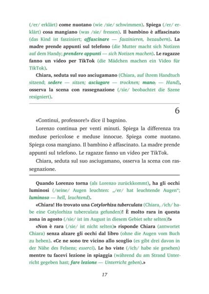 Produktbild: Italienisch lernen mit lustigen Kurzgeschichten (A2) - Il biologo marino in vacanza (+ Audio-Online)