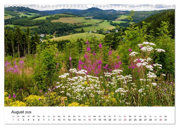 Produktbild: Westfeld-Ohlenbach - Wir feiern 50 Jahre Bundesgolddorf (Wandkalender 2026 DIN A3 quer), CALVENDO Monatskalender