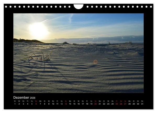 Produktbild: Juist &ndash; Insel im Wattenmeer (Wandkalender 2026 DIN A4 quer), CALVENDO Monatskalender