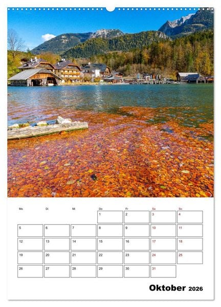 Produktbild: Mein Berchtesgadener Land (Wandkalender 2026 DIN A2 hoch), CALVENDO Monatskalender