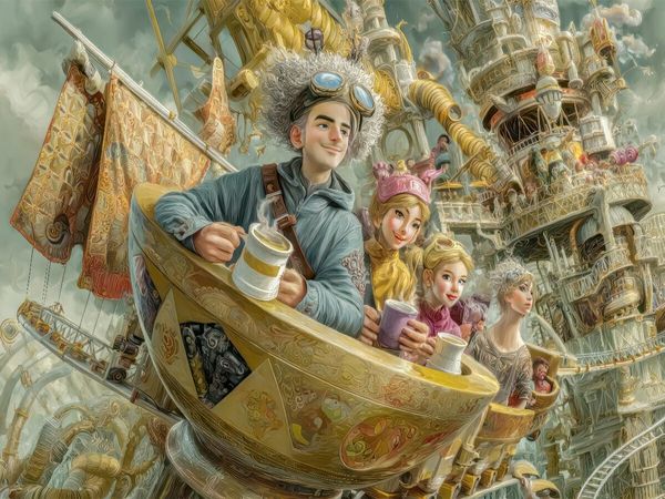 Produktbild: CALVENDO Puzzle Surrealistische Fantasien | 1000 Teile Lege-Gr&ouml;&szlig;e 64x48cm Foto-Puzzle f&uuml;r gl&uuml;ckliche Stunden