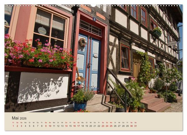 Produktbild: Sommer in Schmalkalden (hochwertiger Premium Wandkalender 2026 DIN A2 quer), Kunstdruck in Hochglanz
