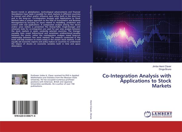 Produktbild: Co-Integration Analysis with Applications to Stock Markets