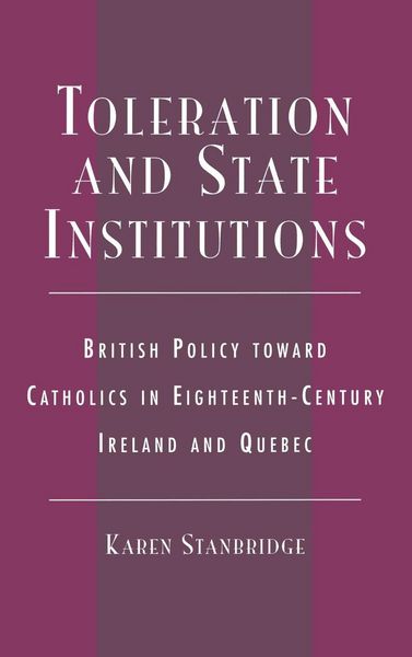 Produktbild: Toleration and State Institutions
