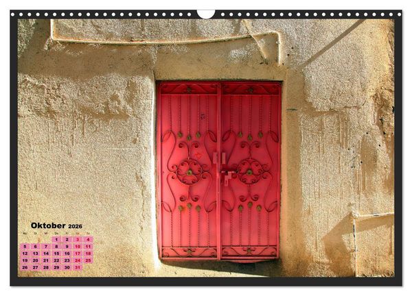 Produktbild: OMAN - Farbenfrohe orientalische T&uuml;ren (Wandkalender 2026 DIN A3 quer), CALVENDO Monatskalender