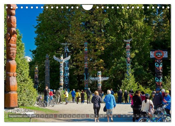 Produktbild: Vancouver Perspektiven (Wandkalender 2026 DIN A4 quer), CALVENDO Monatskalender