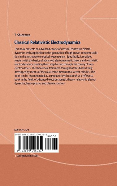 Produktbild: Classical Relativistic Electrodynamics